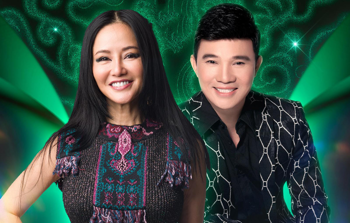 Ca sĩ Hồng Nhung và ca sĩ Quang Linh được trao giải thưởng Thành tựu của Làn Sóng Xanh 2025.