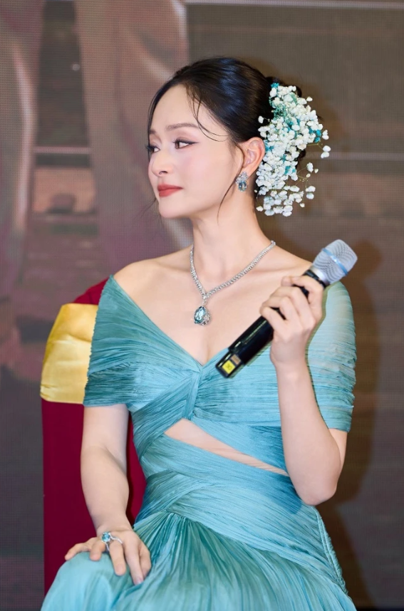 Lan Phương xúc động chia sẻ tại sự kiện ra mắt dự án mới của VTV