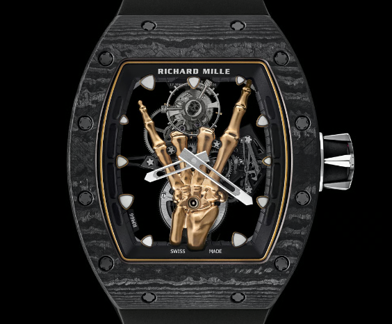 Mặt đồng hồ độc đáo trên phụ kiện đeo tay gần 20 tỷ đồng của doanh nhân Minh Nhựa. (Ảnh: Richard Mille)