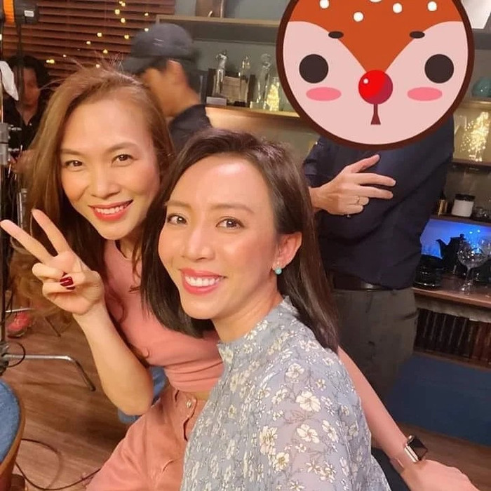 Vợ chồng Tiến Luật - Thu Trang có mối quan hệ thân thiết với Mỹ Tâm.