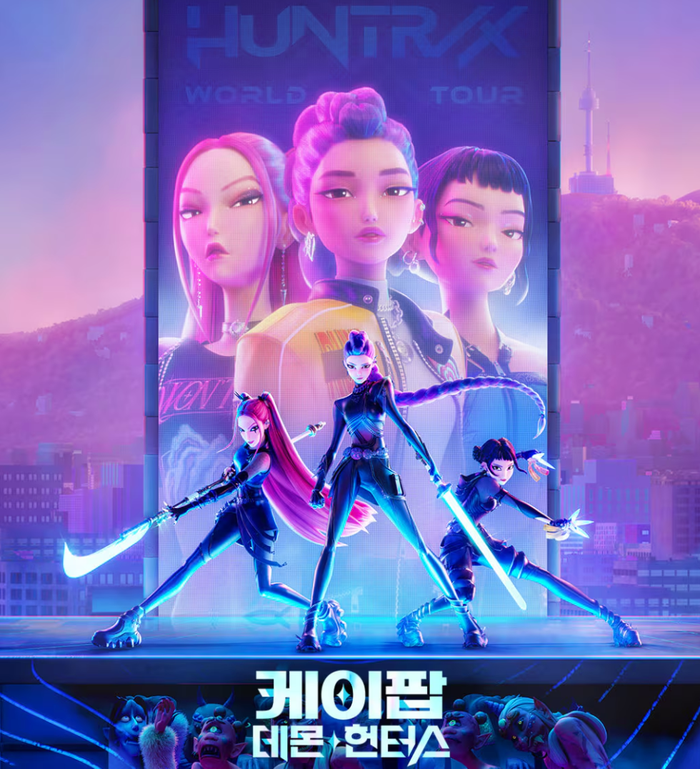 Bộ phim K-pop Demon Hunters đạt hai giải thưởng tại Critics Choice Awards (Ảnh: Netflix).