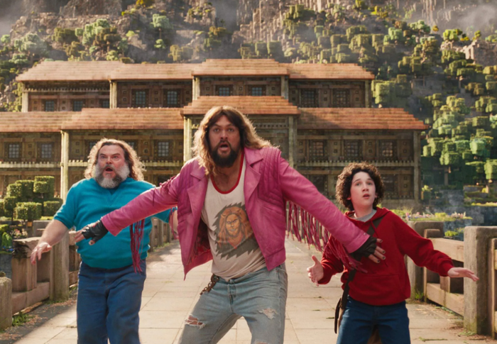 Thế giới khối vuông đặc trưng của A Minecraft Movie