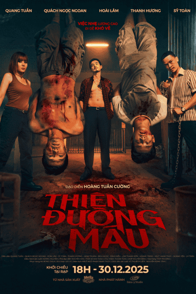 Hoài Lâm chính thức tái xuất màn ảnh rộng với bộ phim Thiên đường máu.