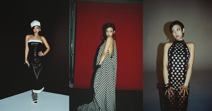 Jennie xuất hiện với nhiều trang phục khác nhau, lấy cảm hứng từ những năm 60 (Ảnh: ISNV).