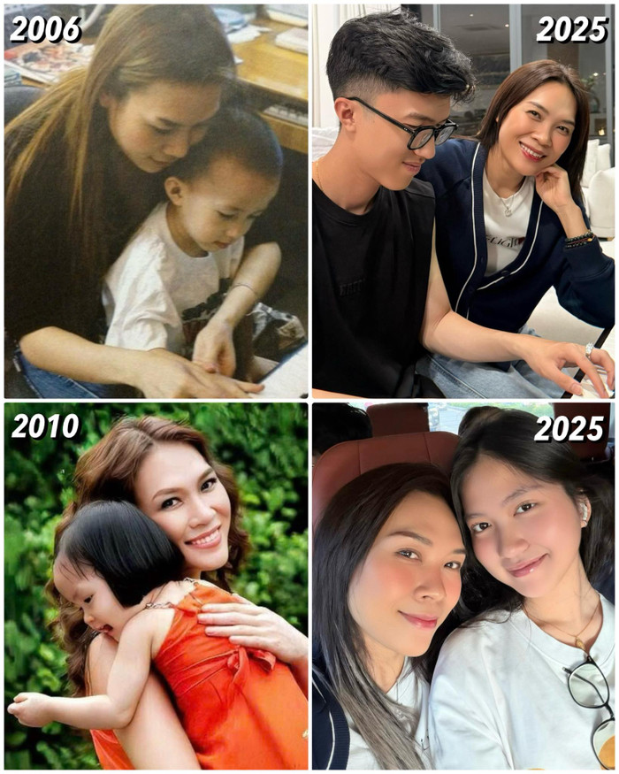Mỹ Tâm chia sẻ khoảnh khắc 2 người cháu 'lớn nhanh như thổi'.
