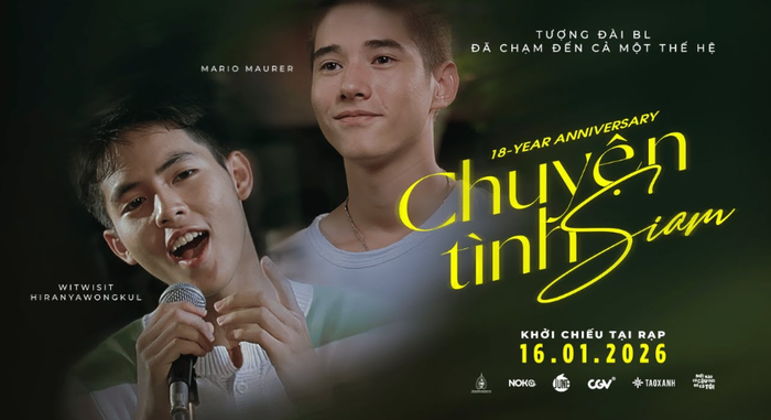 Chuyện Tình Siam chính thức trở lại rạp Việt sau 18 năm với phiên bản 4K Remastered