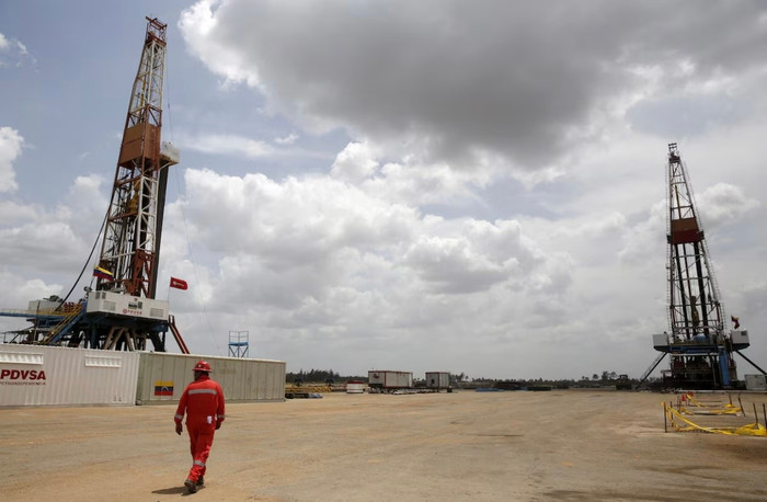 Một cơ sở khai thác dầu mỏ của tập đoàn PDVSA Venezuela. (Ảnh: Reuters)