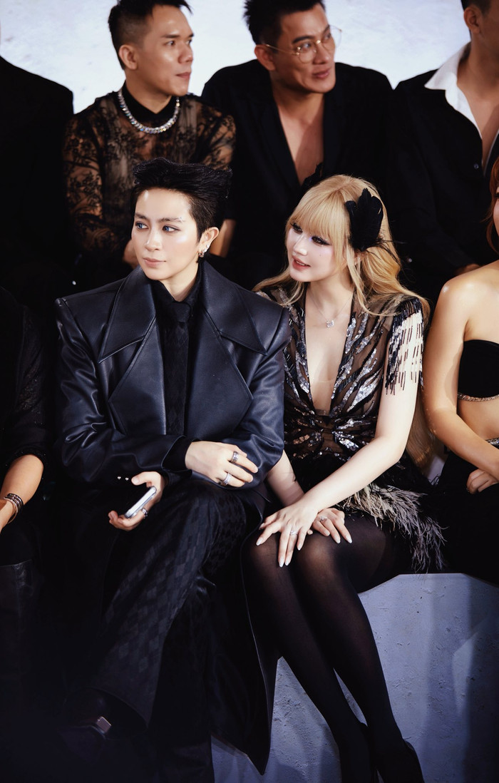 Xoài Non thường xuất hiện cùng Gil Lê ở những sự kiện của giới showbiz. Ảnh: FBNV