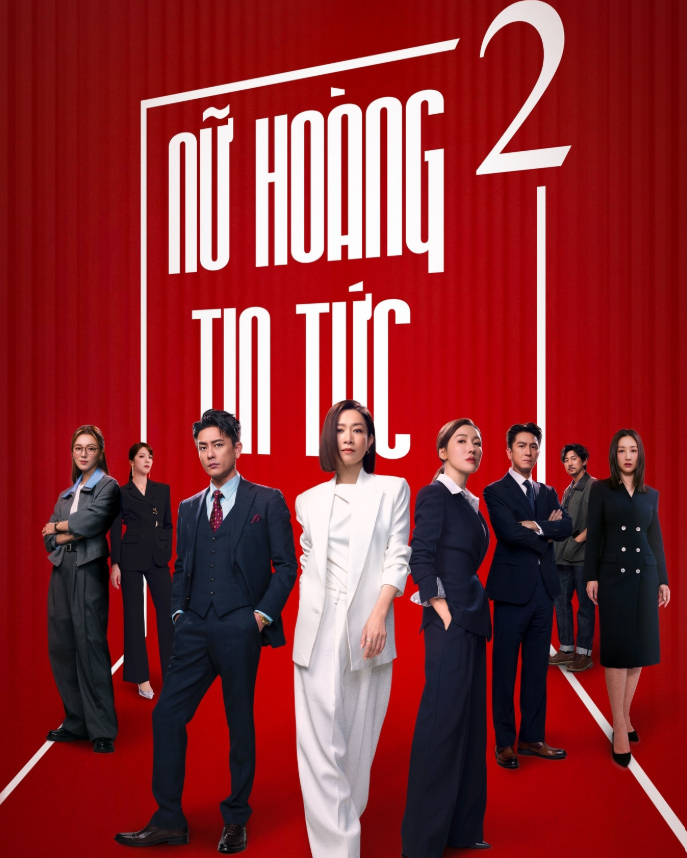 Hình ảnh Xa Thi Mạn trong Nữ Hoàng Tin Tức 2, biểu tượng người phụ nữ bản lĩnh trên màn ảnh TVB