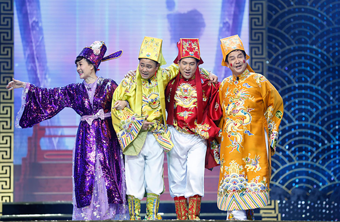 Táo Quân là một chương trình quen thuộc với nhiều khán giả xuyên suốt 20 năm qua. Ảnh: VTV