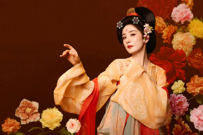 Khi sao Hoa ngữ hóa mỹ nhân nhà Đường: Dương Mịch, Lưu Thi Thi sang trọng; Lưu Diệc Phi đẹp rung động Ảnh 11