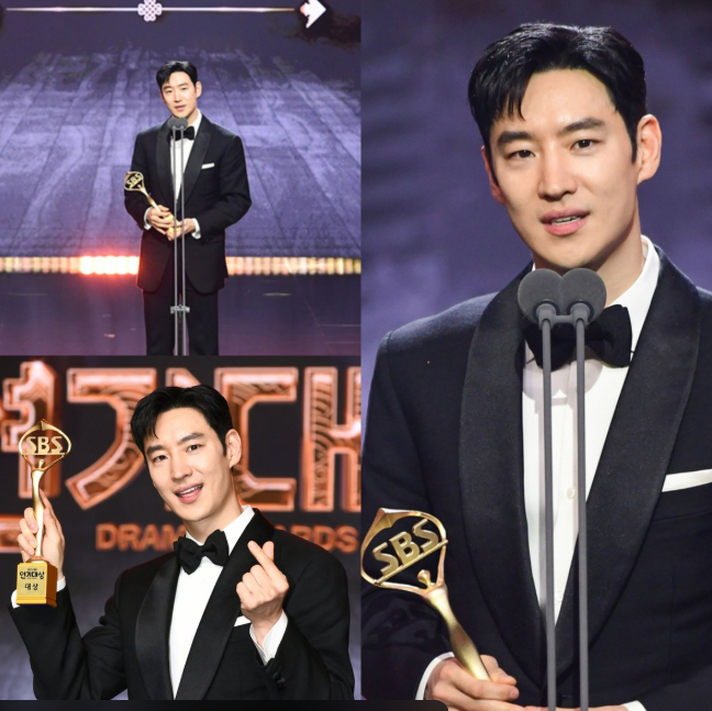 Lee Je Hoon nhận Daesang tại SBS Drama Awards, khẳng định vị thế 'drama anh hùng quốc dân'