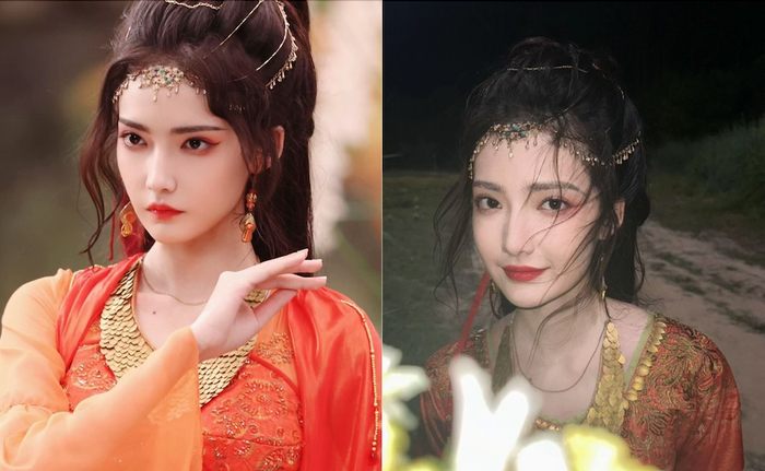 Gia Nại Na gây ấn tượng với nét đẹp đậm chất Tân Cương khi xuất hiện trong Mộng Hoa Lục.