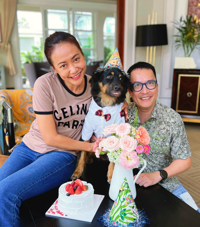 Ông xã của Hồng Ánh hài hước chia sẻ về dự án phim điện ảnh mà vợ tham gia.&nbsp;