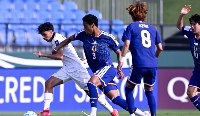 Nhật Bản khởi đầu bằng trận thắng U23 Syria 5-0. Ảnh: AFC