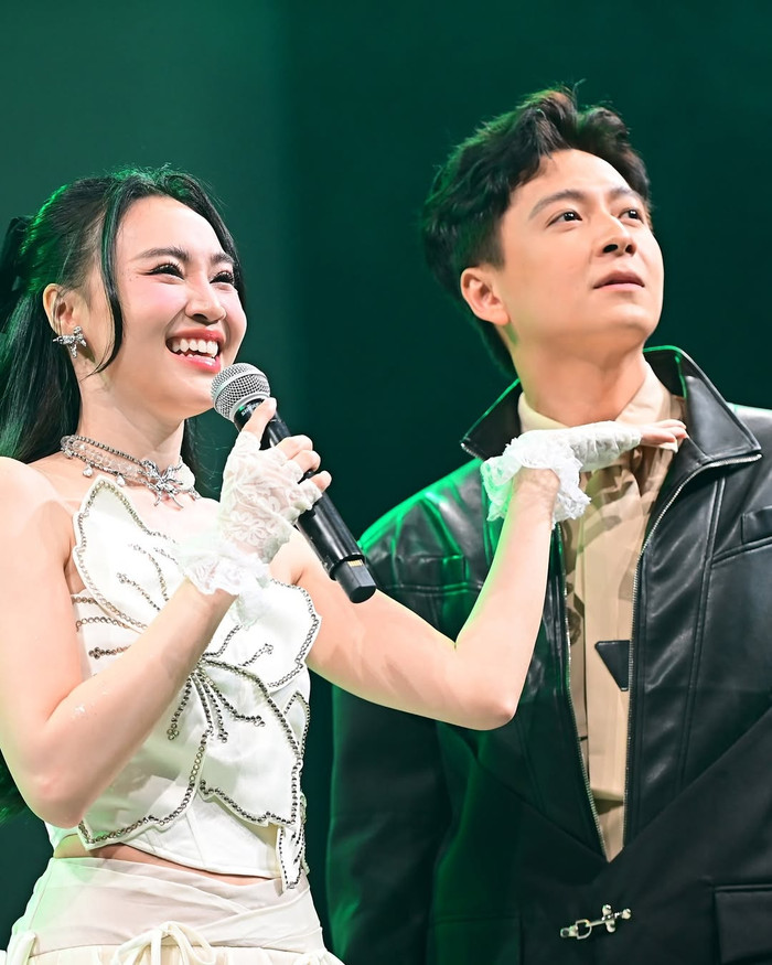 Ninh Dương Lan Ngọc có mặt tại một sự kiện của Ngô Kiến Huy diễn ra ở Nhật Bản vào năm 2024.