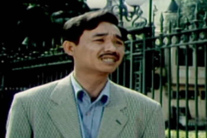 NSND Quốc Khánh trong phim Tết này ai đến xông nhà (2002).&nbsp;