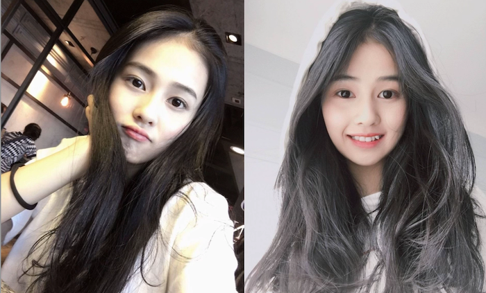 Bạch Lộc thời chưa thành danh có ngoại hình giản dị, nhan sắc dần được hoàn thiện khi bước vào showbiz.