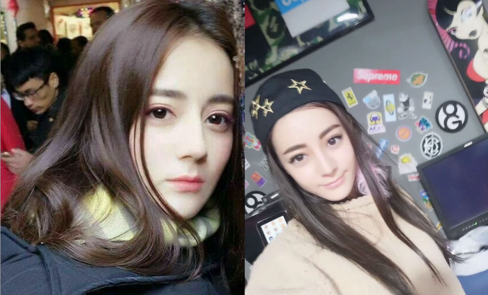 Nhan sắc đậm chất dị vực của Địch Lệ Nhiệt Ba đã sớm nổi bật ngay từ trước khi nổi tiếng.