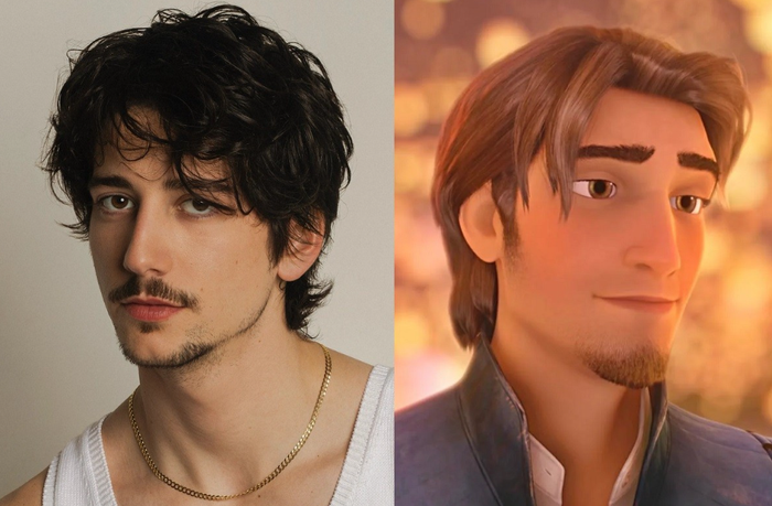 Milo Manheim được chọn vào vai Flynn Rider, chàng đạo chích mang tính biểu tượng của Công Chúa Tóc Mây