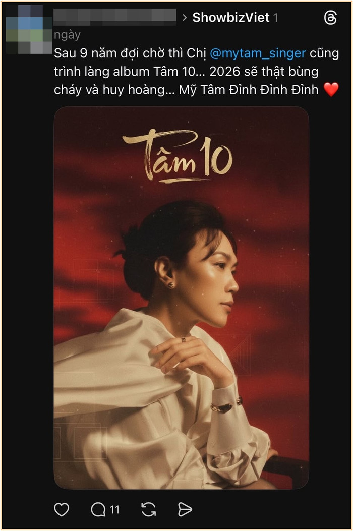 'Lộ diện' album Tâm 10 của Mỹ Tâm Ảnh 2