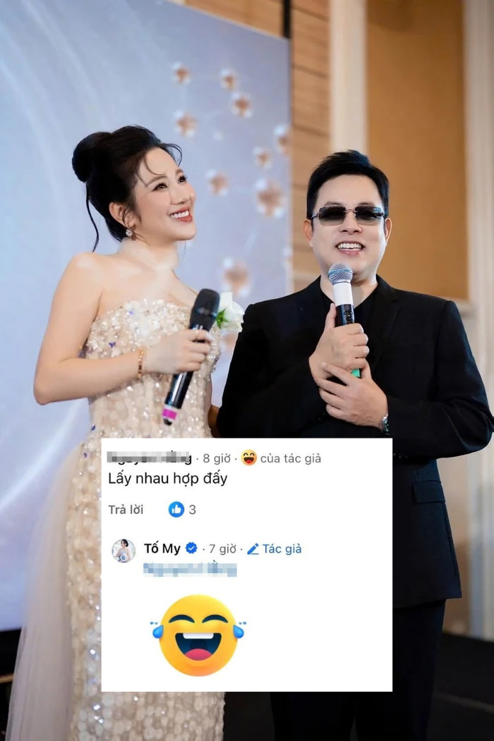 Quang Lê và Tố My thân thiết, được nhiều khán giả 'đẩy thuyền'.