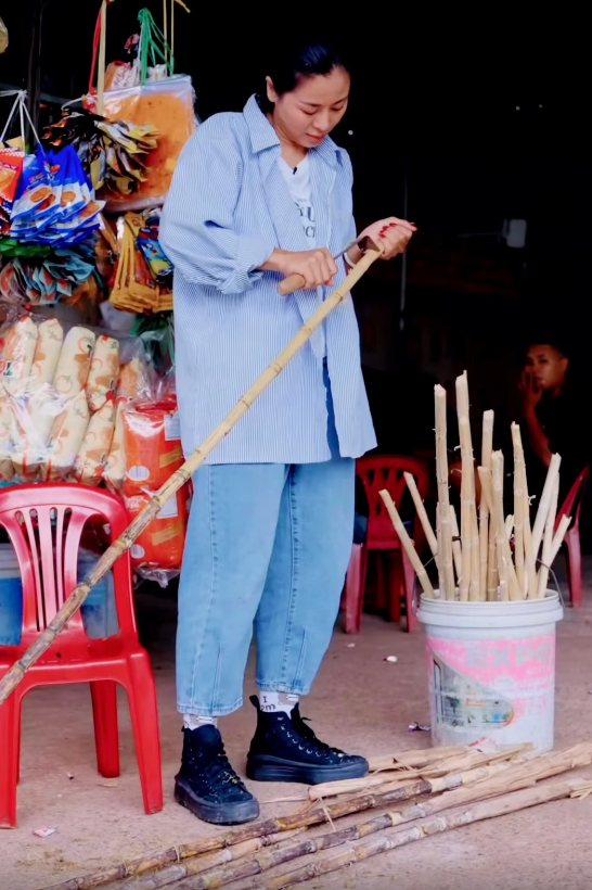 Nam Thư chia sẻ video ghi lại một trải nghiệm trong Nghề Của Mẹ.