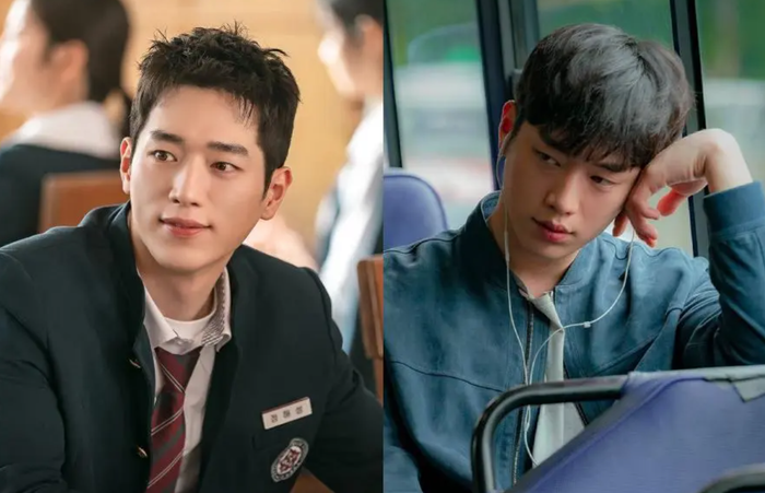 6 bộ phim Hàn Quốc nổi bật của Seo Kang Joon, từ Cheese in the Trap, Watcher đến Undercover High School, cho thấy sự đa dạng trong diễn xuất. Ảnh: NSX