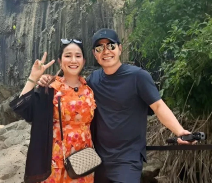 Trung Dũng và Cát Tường có mối quan hệ thân thiết ngoài đời.