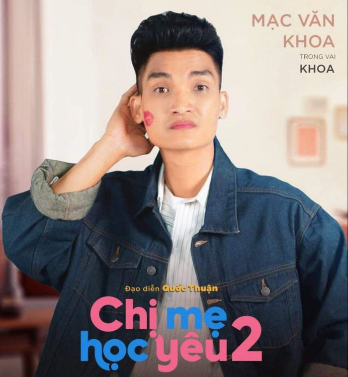 Mạc Văn Khoa trong Chị mẹ học yêu 2. Ảnh: FBNV