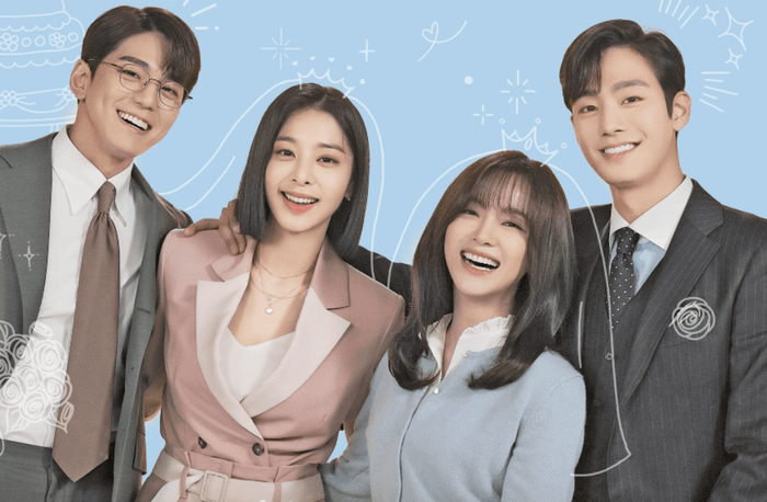 A Business Proposal xoay quanh màn xem mắt trớ trêu giữa Shin Ha Ri và CEO Kang Tae Moo. Ảnh: NSX&nbsp;