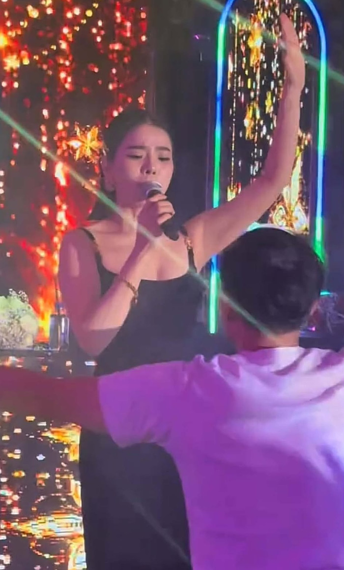Tuy nhiên, người đàn ông này sau đó không có hành động gây ảnh hưởng đến Lệ Quyên.