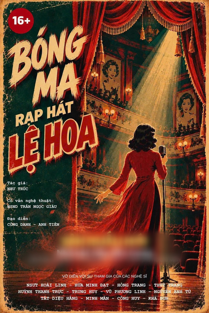 Vở Bóng Ma Rạp Hát Lệ Hoa có sự góp mặt của Hoài Linh.