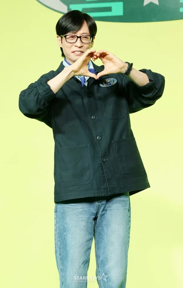 Yoo Jae Suk lên tiếng về tin hủy lịch quay vì bệnh. (Ảnh từ Star News)
