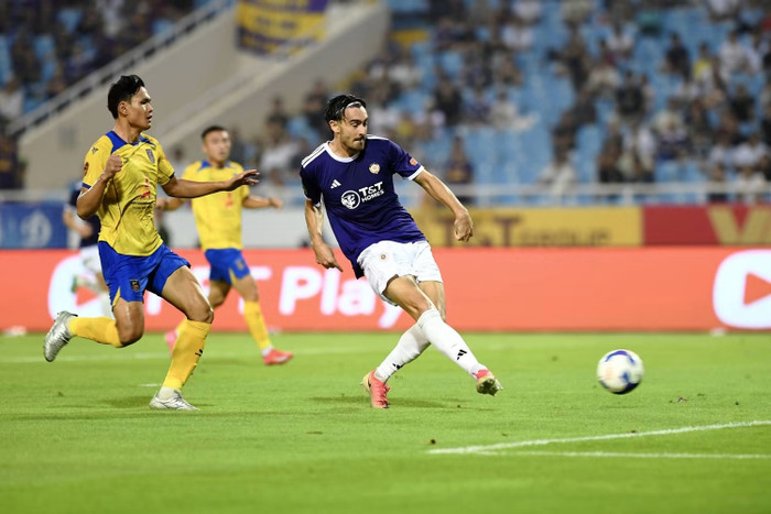 Hà Nội FC cuối cùng cũng có chiến thắng đầu tiên tại V.League 2026-2027 khi vượt qua tân binh Bắc Ninh với tỷ số 1-0, qua đó chấm dứt chuỗi hai trận toàn thua. Ảnh: Hà Nội FC