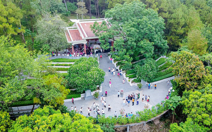 Nam Đàn - vùng đất gắn với nơi Chủ tịch Hồ Chí Minh sinh ra. Ảnh: báo Nghệ An