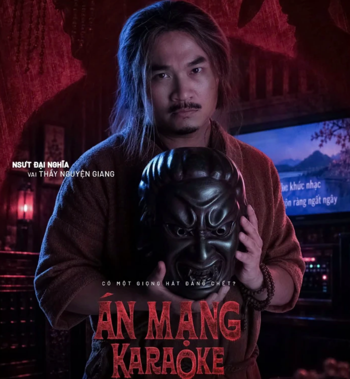 NSƯT Đại Nghĩa gây chú ý với tạo hình thầy Nguyện Giang trong Án Mạng Karaoke.