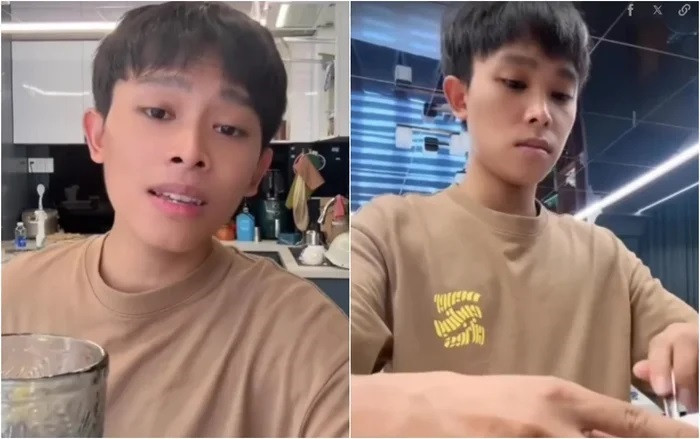 Căn bếp tiện nghi của Hồ Văn Cường.