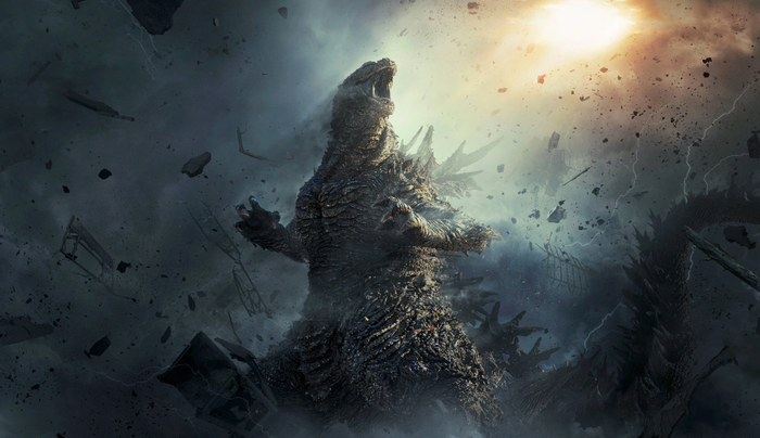 Godzilla Minus Zero tung trailer mới hé lộ King Ghidorah, quái vật ba đầu kinh điển, đồng thời đánh dấu màn trở lại của đạo diễn Takashi Yamazaki. Ảnh: NSX