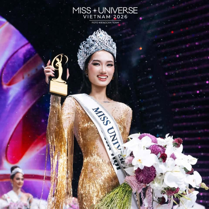 Quỳnh Anh đăng quang Miss Universe Vietnam 2026 chưa bao lâu nhưng đã vướng ồn ào.