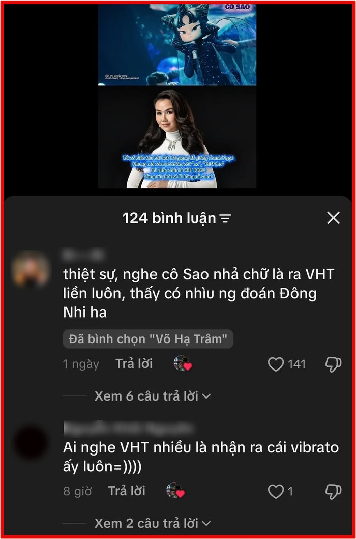 Nhiều khán giả chắc nịch rằng nhân vật bí ẩn này chính là Võ Hạ Trâm.