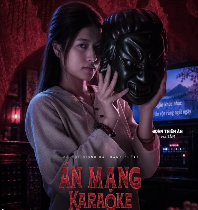 Thiên Ân vai Tâm trong Án Mạng Karaoke.