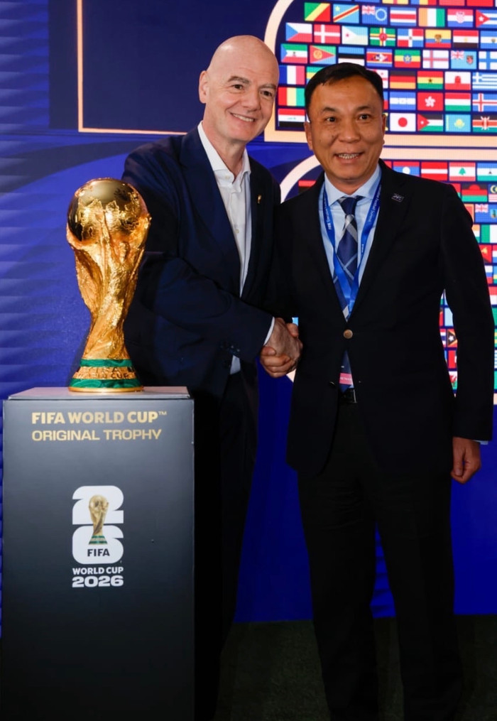 Chủ tịch VFF ông Trần Quốc Tuấn có mối quan hệ tốt với FIFA.&nbsp;