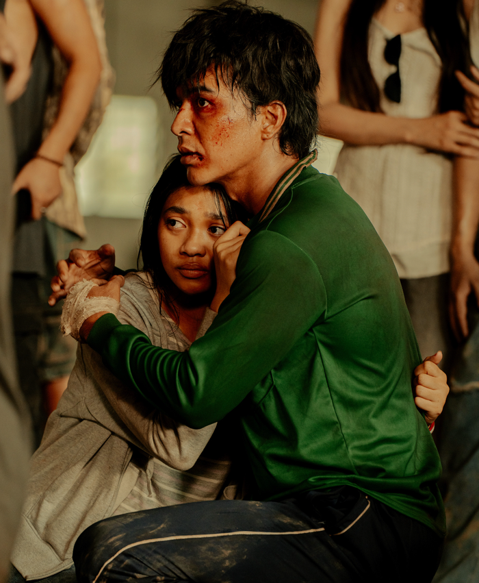 Steven Nguyễn và Huỳnh Minh Kiên trong Trại Buôn Người.