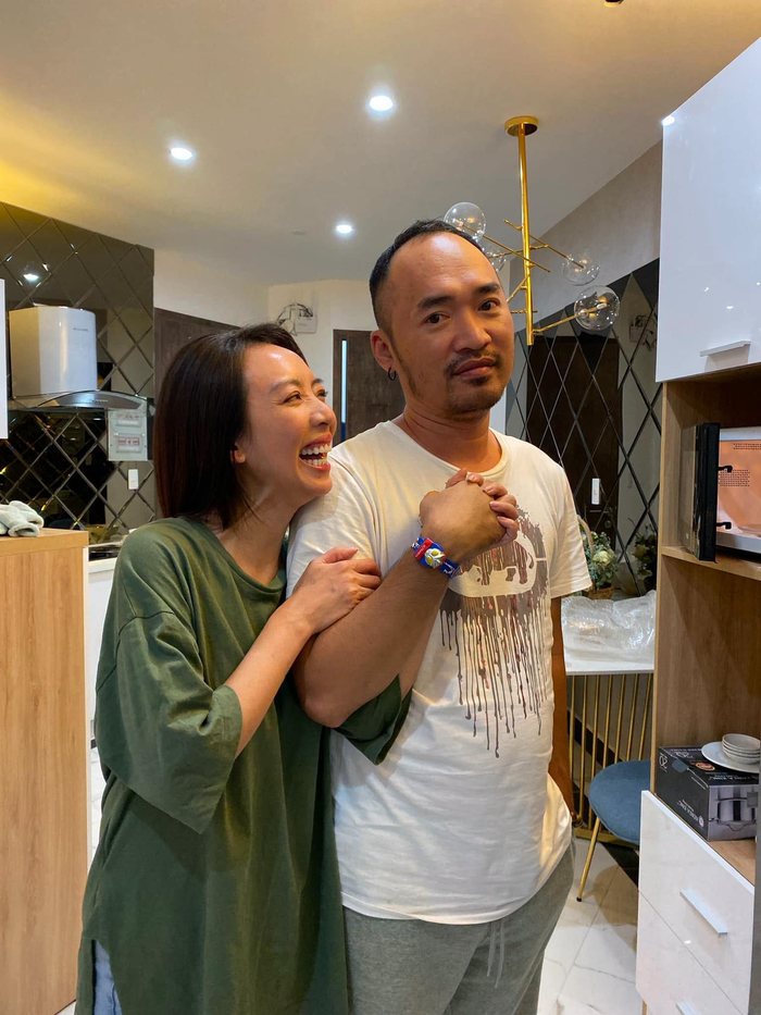 Thu Trang - Tiến Luật. Ảnh: FBNV