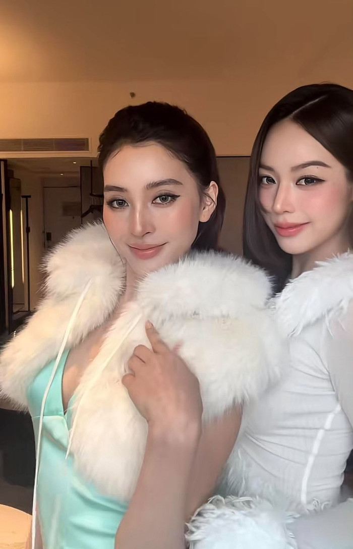 Hình ảnh mới đây của Hoa hậu Tiểu Vy và Thanh Thủy.