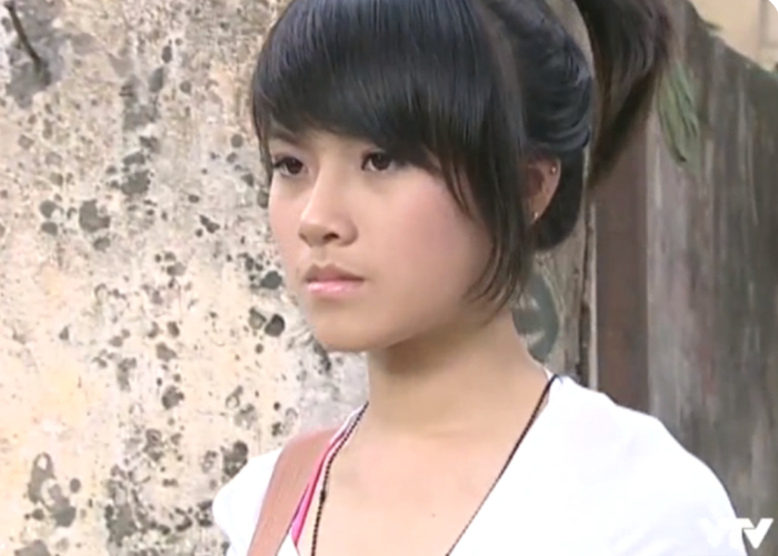 Chi Hoa từng gây thiện cảm trong Bước Nhảy Xì Tin với vai Linh Cute.