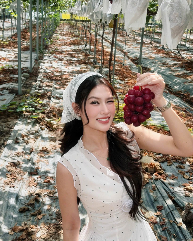 Sau 4 năm đăng quang Miss Grand Vietnam 2022, Đoàn Thiên Ân ngày càng tự tin trong việc làm mới hình ảnh.