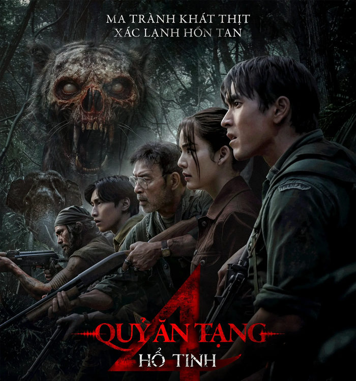 Quỷ Ăn Tạng 4: Hổ Tinh đang duy trì vị trí trong nhóm dẫn đầu phòng vé Việt Nam.