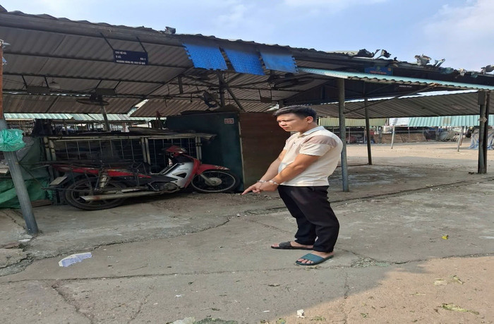 Đối tượng Nguyễn Văn Dũng. Ảnh: Công an TP Hà Nội